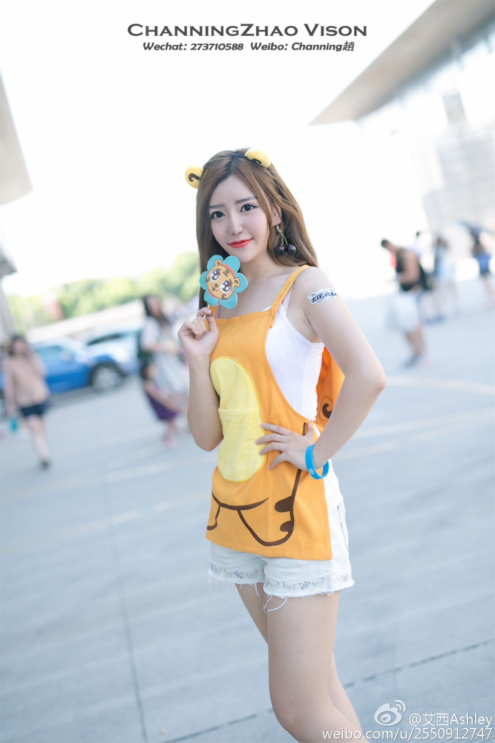 Shanghai 2015chinajoy model Ashley Weibo atlas 2